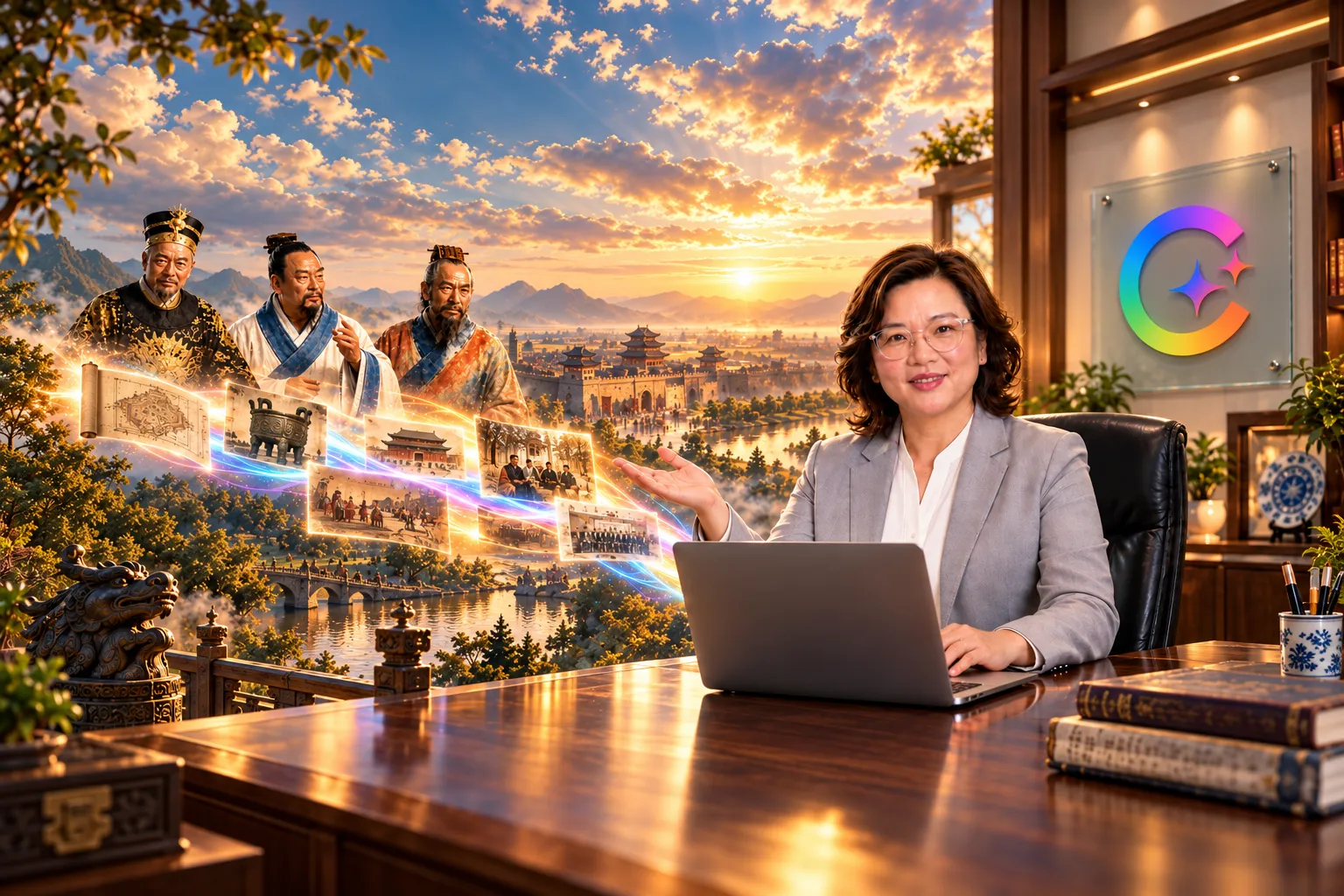 AI 连接文化传承与当代创作